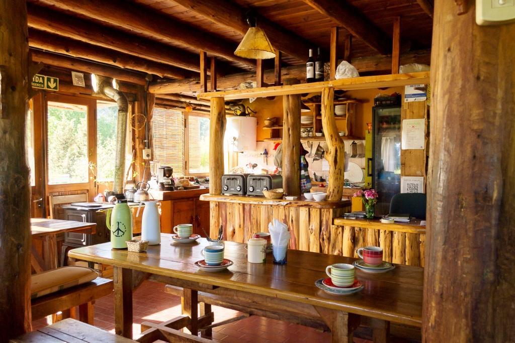El Pueblito Ecohostel El Bolson Bagian luar foto